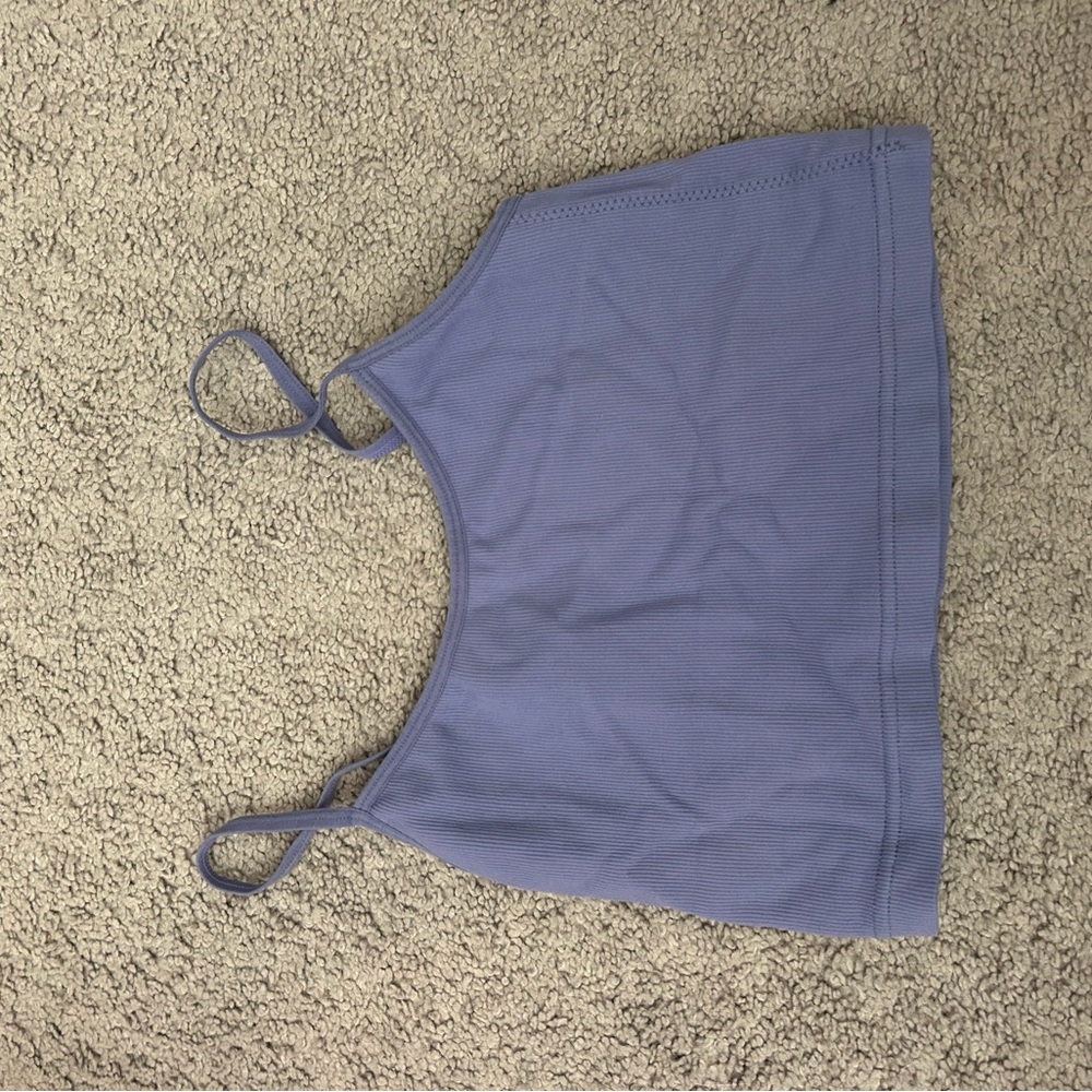 By Together Lavender Ribbed Top